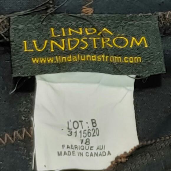 Linda Lundstrom Distressed Jacket Button Front Raw Hem Black Womens Plus Size 18 - Picture 4 of 8